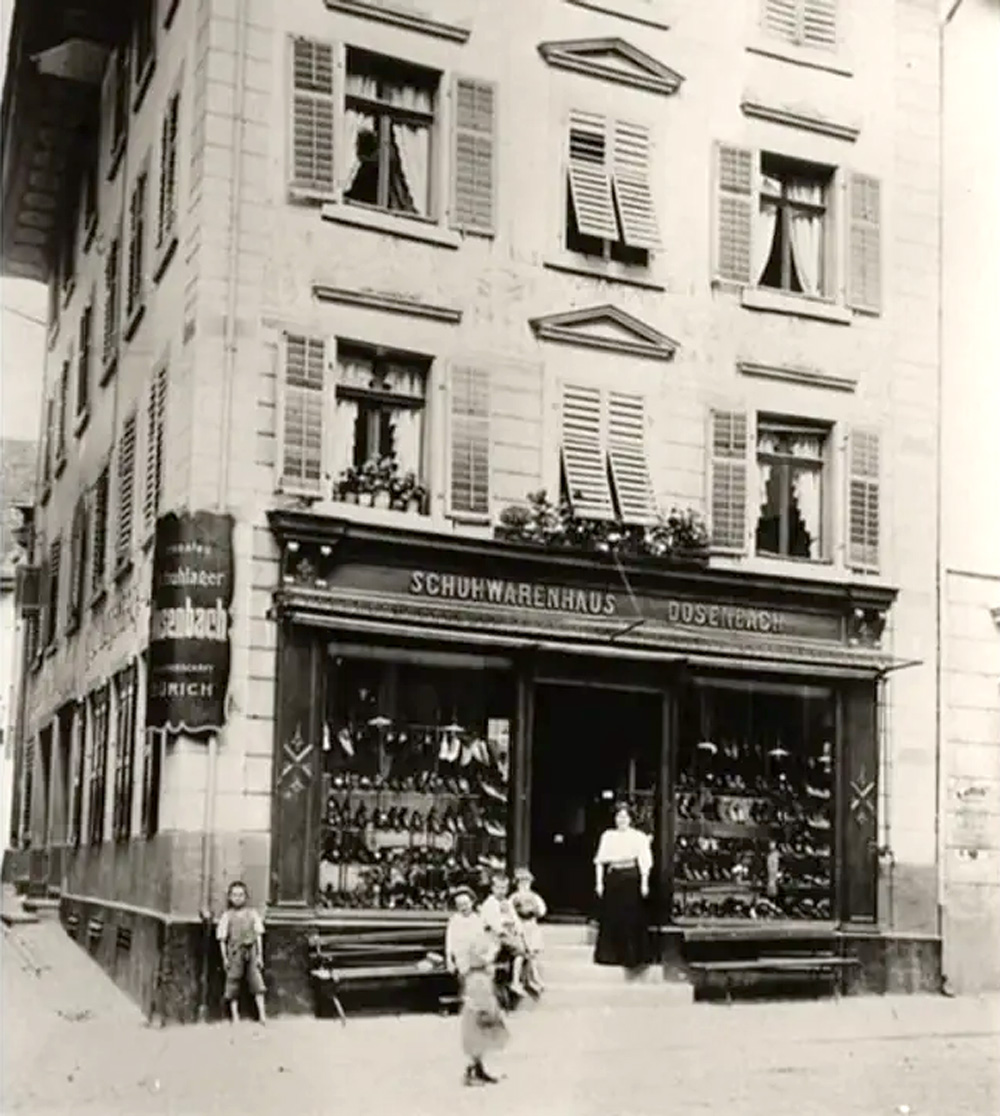 Schuhaus Dosenbach | Quelle: Firmenchronik